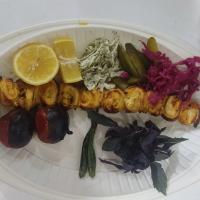 خوراک جوجه کباب حلزونی