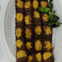 خوراک کباب نگین دار