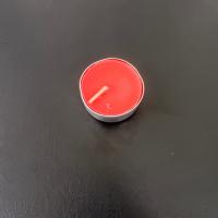 شمع گرد قرمز