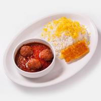 چلو خورشت قیمه ریزه اصفهان