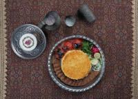 چلو کباب لقمه زعفرانی