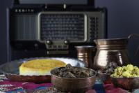 چلو خورشت قورمه سبزی