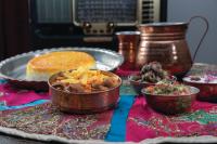 چلو خورشت قیمه سیب زمینی