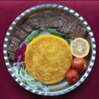 چلو کباب برگ گوسفندی