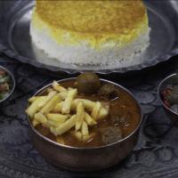 چلو خورشت قیمه بادمجان