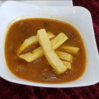 خورشت قیمه سیب زمینی (اضافه)