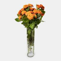 دسته گل رز مینیاتوری نارنجی