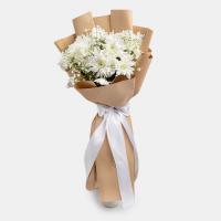 دسته گل داوودی و عروس 1