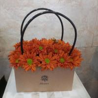 باکس گل داوودی نارنجی