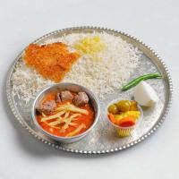 چلو خورشت قیمه