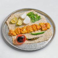 خوراک جوجه کباب زعفرانی