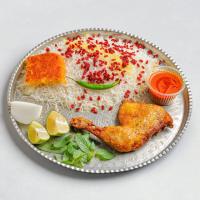 زرشک پلو با مرغ مخصوص