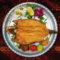 خوراک ماهی قزل آلا سرخ شده