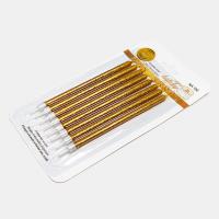 شمع مدادی اکلیلی طلایی