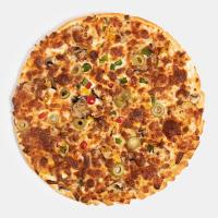 پیتزا چیکن گارلیک آمریکایی