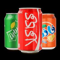 نوشابه قوطی فانتا پرتقالی