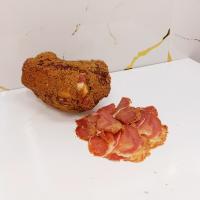 بیکن گوشت گردن و راسته گوساله ۱۰۰درصد با دونه های خردل دست ساز