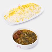 چلو خورشت کرفس