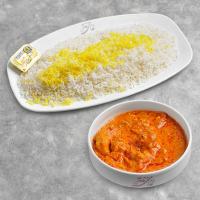 چلو خورشت چیکن تیکا ماسالا