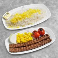 چلو کباب کوبیده مخصوص