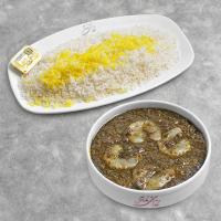 چلو قليه ميگو بوشهری