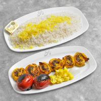 چلو رول كباب