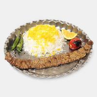 چلو کباب برگ