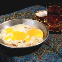 نیمرو با روغن کرمانشاهی