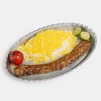 چلو کباب لقمه