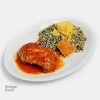 باقالی پلو با مرغ