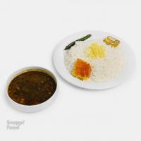 چلو خورشت بدون گوشت سبزی