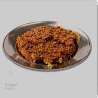 کاسه ته دیگ با خورشت قیمه