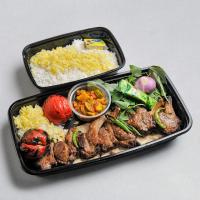 چلو کباب شیشلیک