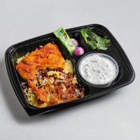 لاپلویی ران مرغ زعفرانی