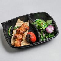 نیم پرس جوجه کباب زعفرانی