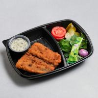 نیم پرس خوراک ماهی شیر سوخاری