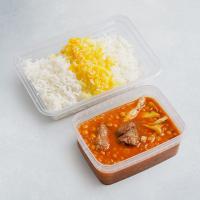 نیم پرس چلو خورشت قیمه