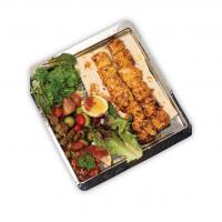 خوراک جوجه کباب زعفرانی باربیکیو