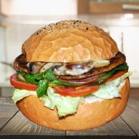 چیکن ماشروم برگر