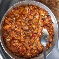 املت با قارچ 