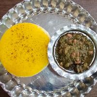 چلو خورشت قورمه سبزی