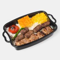 میکس چلو چنجه و لقمه شستی