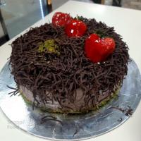 کیک رنده‌ای شکلاتی