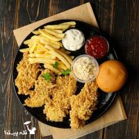 چیکن استریپس 4 تکه