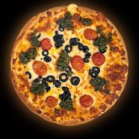 پیتزا مدیترانه آمریکایی