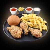 مرغ سوخاری سه تکه