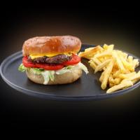 چیز برگر با قارچ