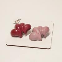 شکلات قلب دوتایی دست ساز