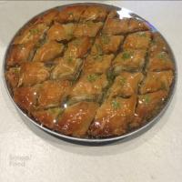 باقلوا استانبولی ظرفی بزرگ