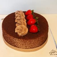 کیک کاکائویی متوسط